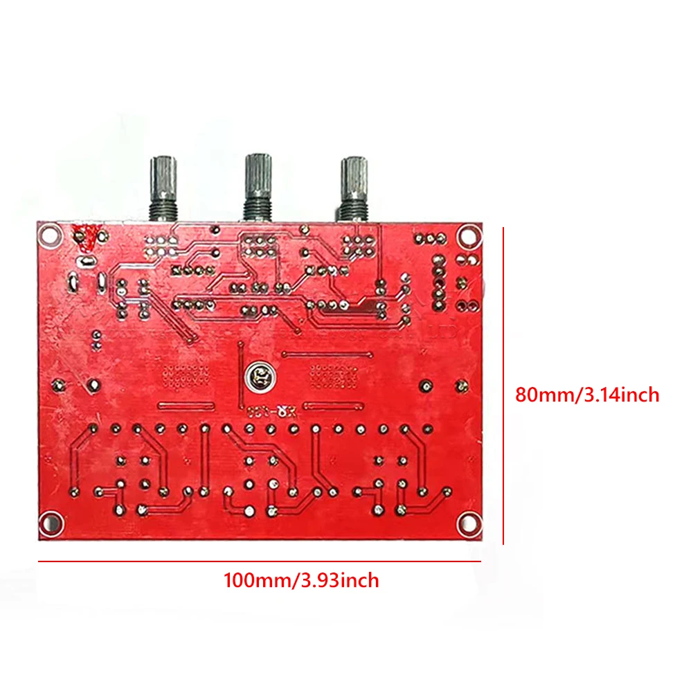 Audio Amplifier Board Digital Subwoofer Power Amplifier Board TPA3116D2 2x50W 100W 2.1 Channel DC 12-24V Energy Saving