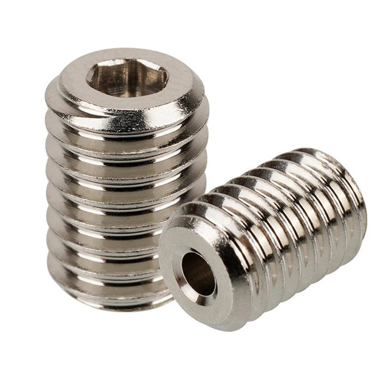 

1 шт., переходник V6 Volcano Hotend, насадка с высоким потоком, медный соединитель для быстрого переключения насадок V6