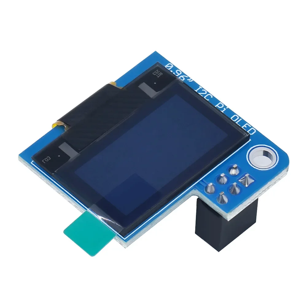 Raspberry P 0.96 Pollici Oled I2C Ssd1306 128X64 Modulo Display Schermo Blu Per Raspberry Pi 4B 3B Zero 2 W