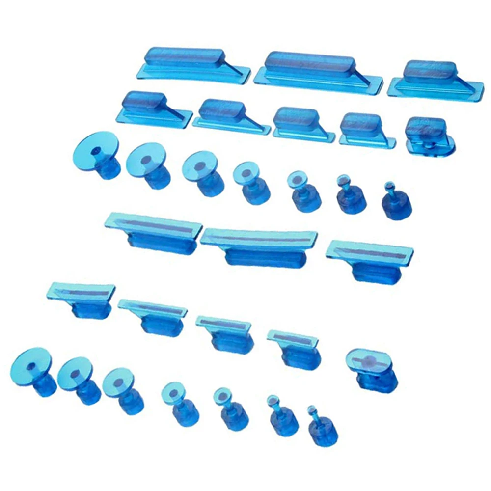 

30Pcs New Glue Tabs Dent Lifter Tools Dent Puller Removal Tool For Auto Paintless Dent Repair Glue Tabs For Car Body Repair Tool