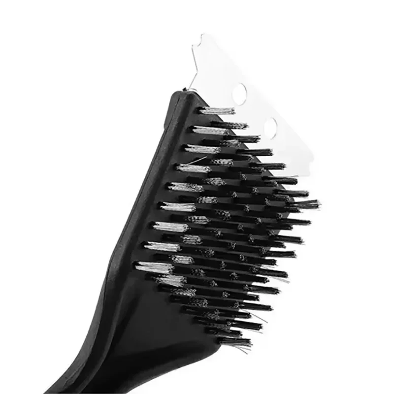 Barbecue Grill Brush Stainless Steel Wire Bristles Outdoor