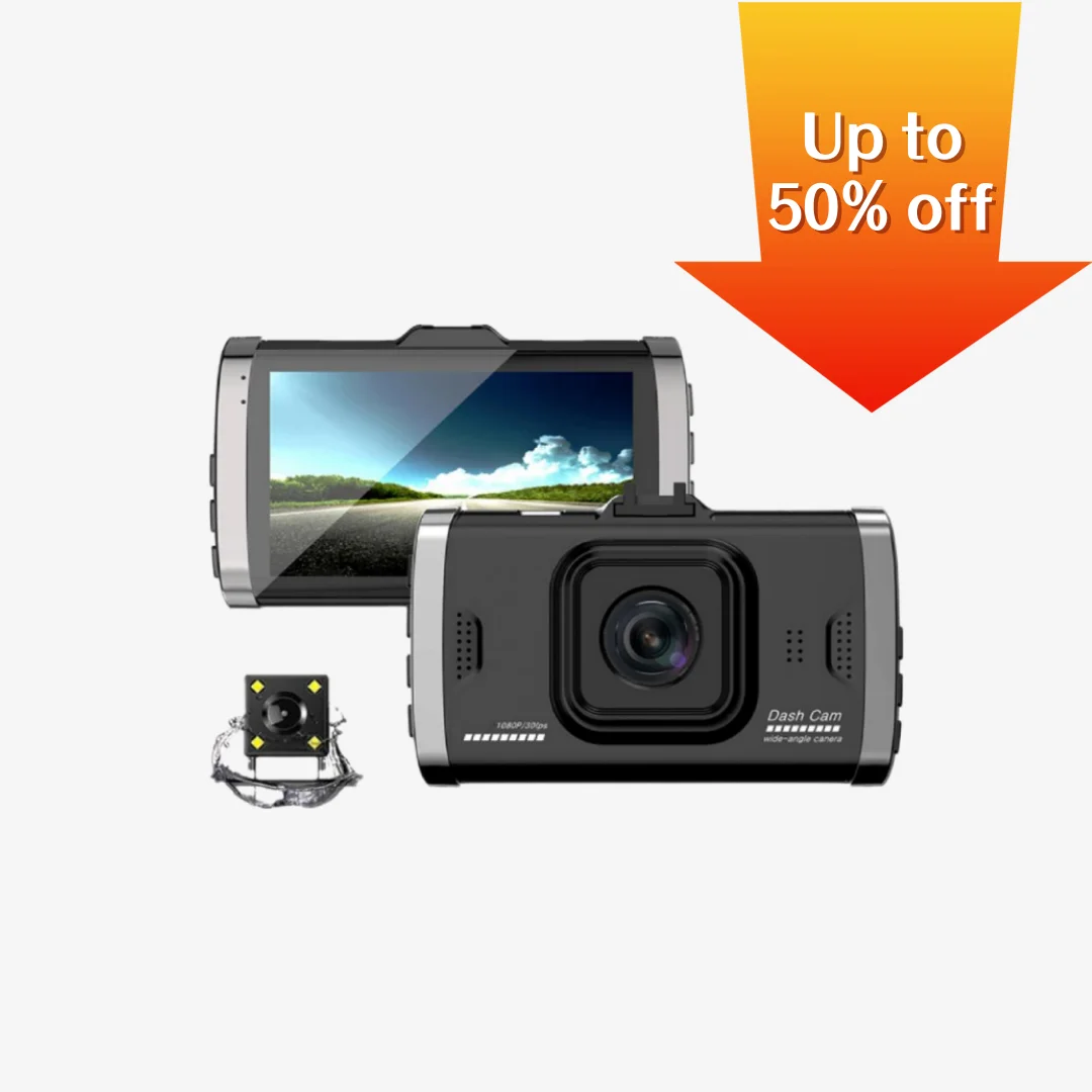 

3inch Car DVR Dash Camera HD 1080P Driving Recorder Video Night Vision Loop Recording Wide Angle Motion Detector Car Accessories