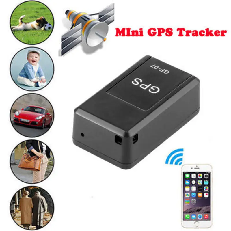 GPS Tracker Mini Portable Anti-Theft Spy SOS GPS Location 2G GSM Tracker Real Time Tracking with No Monthly Fee Finder for Vehicles Kids Dogs Car Keys Motorcycles Pets 