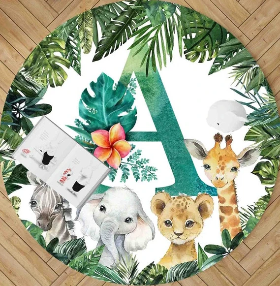 Tapis enfant animaux E-SAFARI