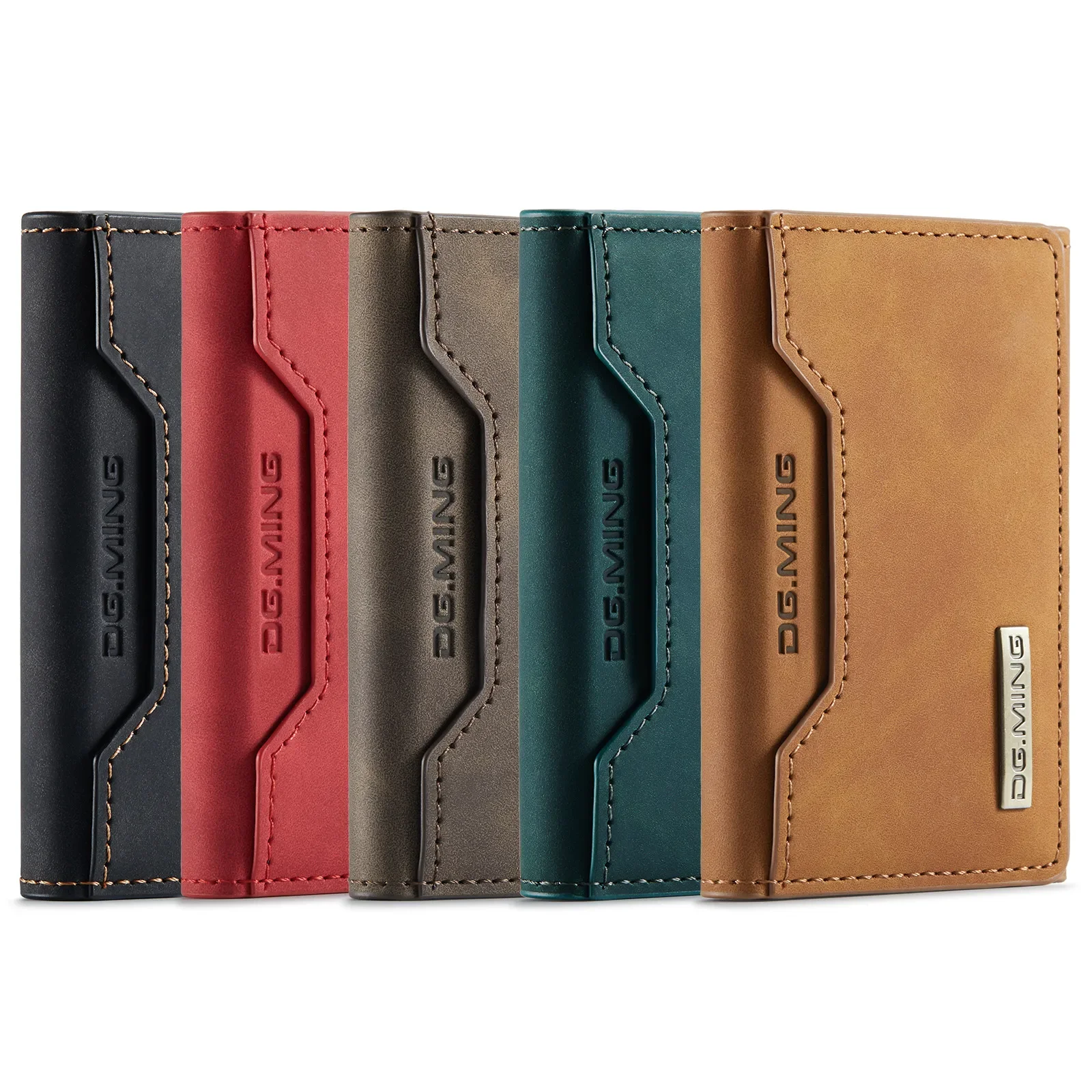 Premium Detachable Magnetic Leather Wallet Case with Card Slots