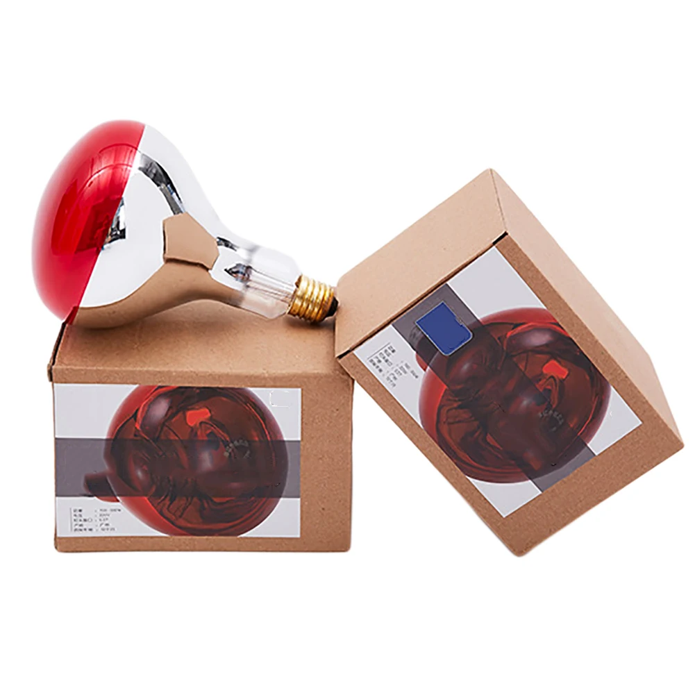 275W E27 220V LED Infrared Heat Lamp Bulb For Therapy Health Pain Relief Therapeutic Lamp Portable Durable Bulb