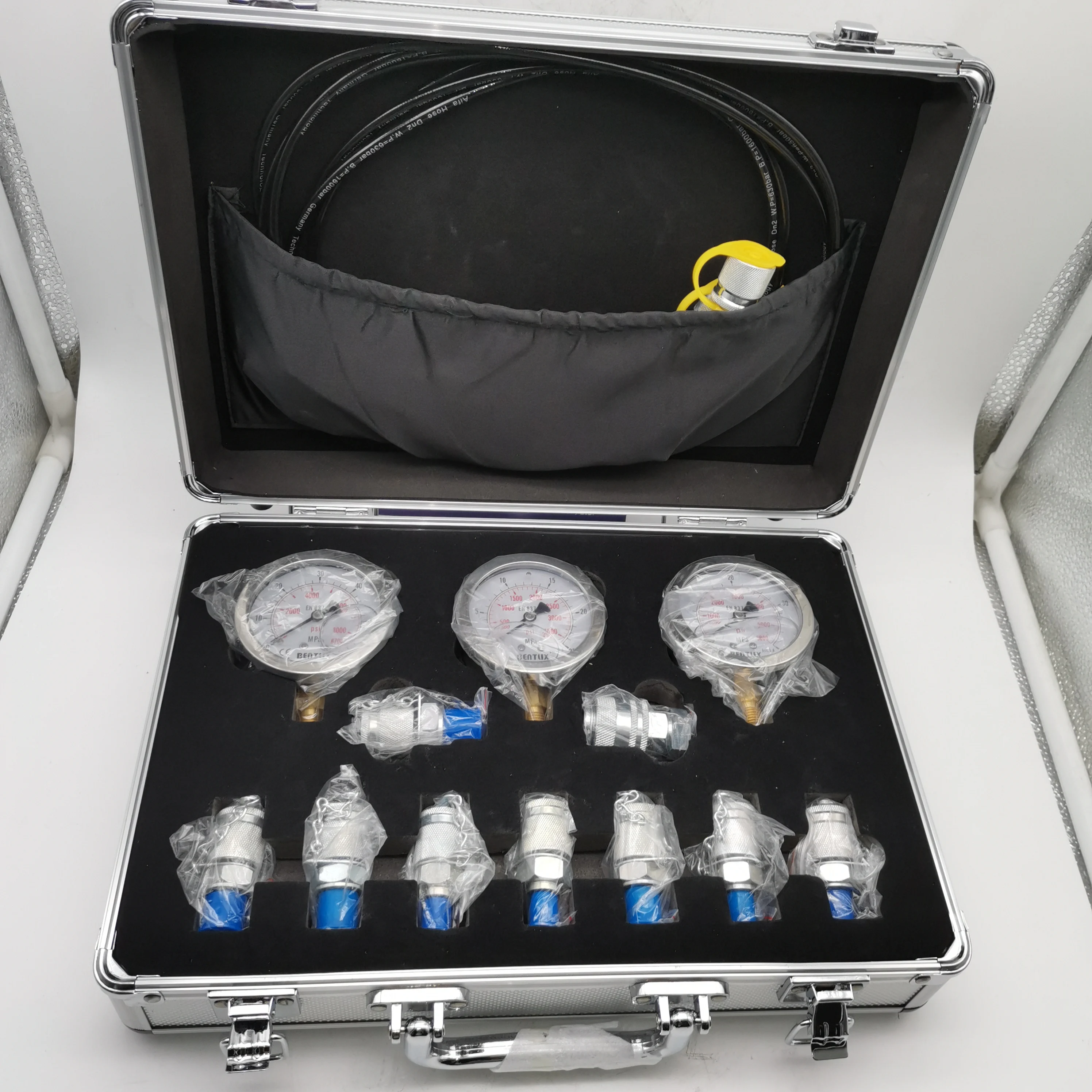 

Набор гидравлических манометров для экскаватора, измерительный прибор, 3 дюйма