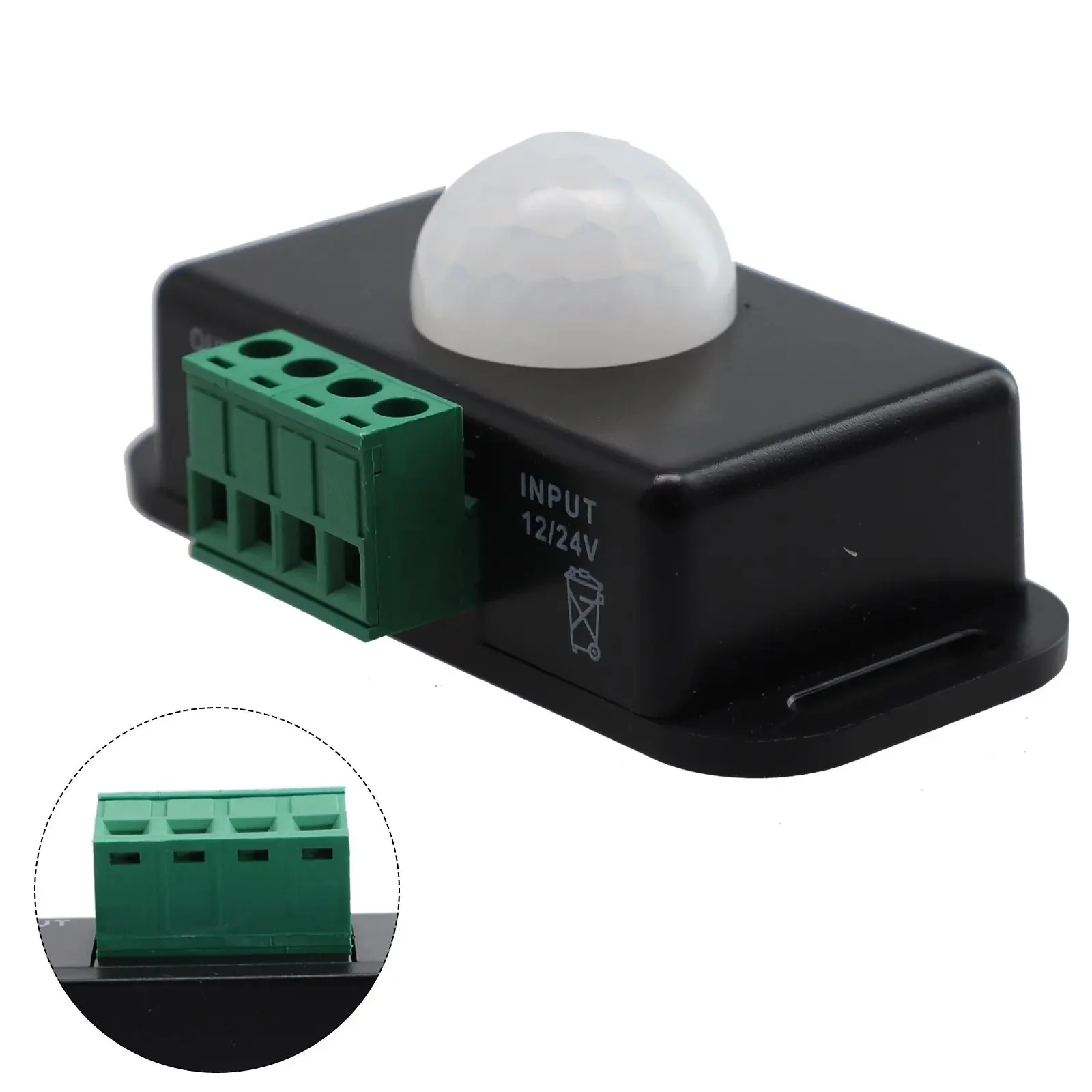 Motion Sensor Switch DC 12V-24V 8A Motion Sensor Infrared PIR For LED Light Smart Switch Home Improvement