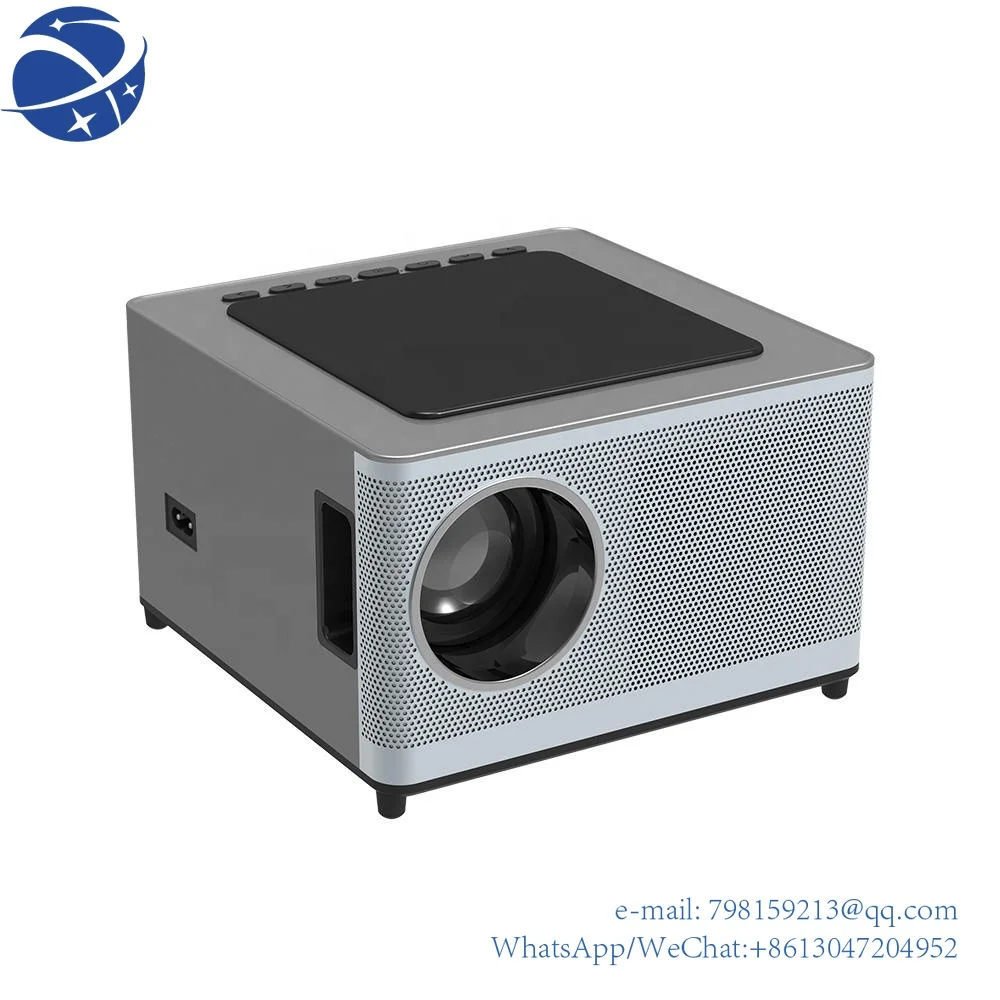 

Manufacturer's popular mini Led projector 1080p 5G home Android 9.0 operating system Y8 portable smart