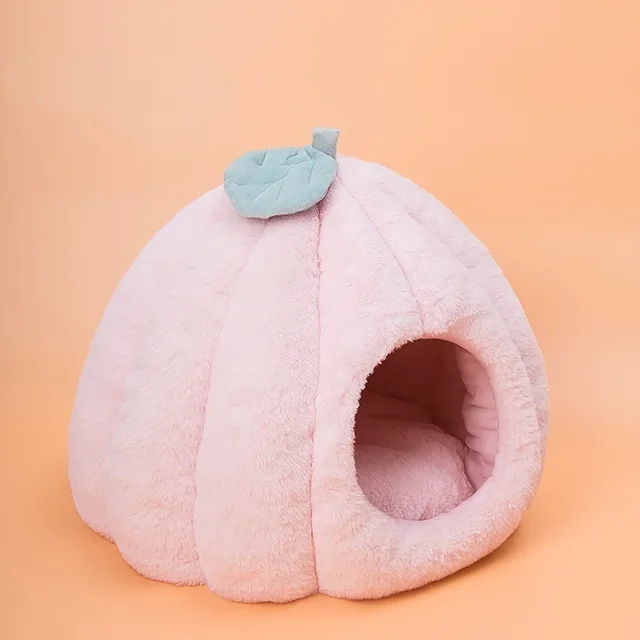 Kennel Warm Sleeping Thickened Cat Sofa Mats Washable Non-slip Dog Cushion  Products Winter Cartoon Plush Pet Bed 2