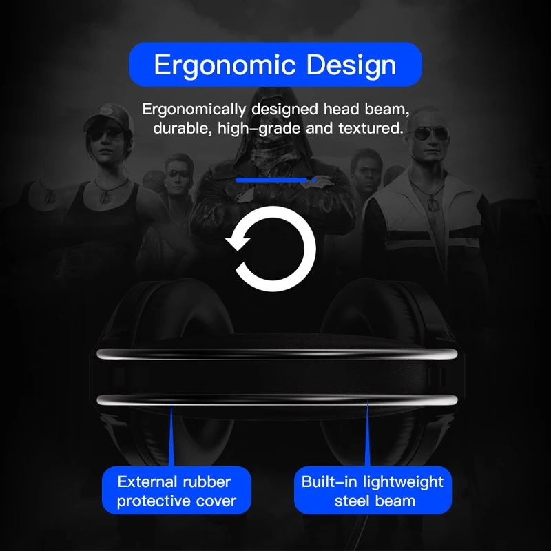 aula S608 Wired Gaming Computer USB/3.5mm RGB Backlight Noise Reduction Esports Gamer Headset With Mic For PC Laptops_voghion.com