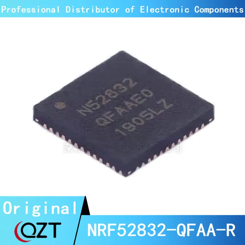 10pcs/lot NRF52832 QFN48 N52832 NRF52832-QFAA NRF52832-QFAA-R QFN-48 chip New spot