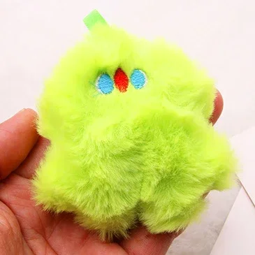 10-15cm Juguetes de peluche suaves Lindo llavero de peluche de animal Colgante Vestido Conejo Bolso Adornos de coche Regalos de cumpleaños y Navidad
