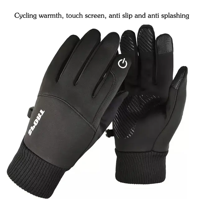 Biking Gloves For Men Sukeen Winter Gloves - Windproof Touchscreen Gloves For Running/Cycling (Men & Women) Cycling Gloves For Men