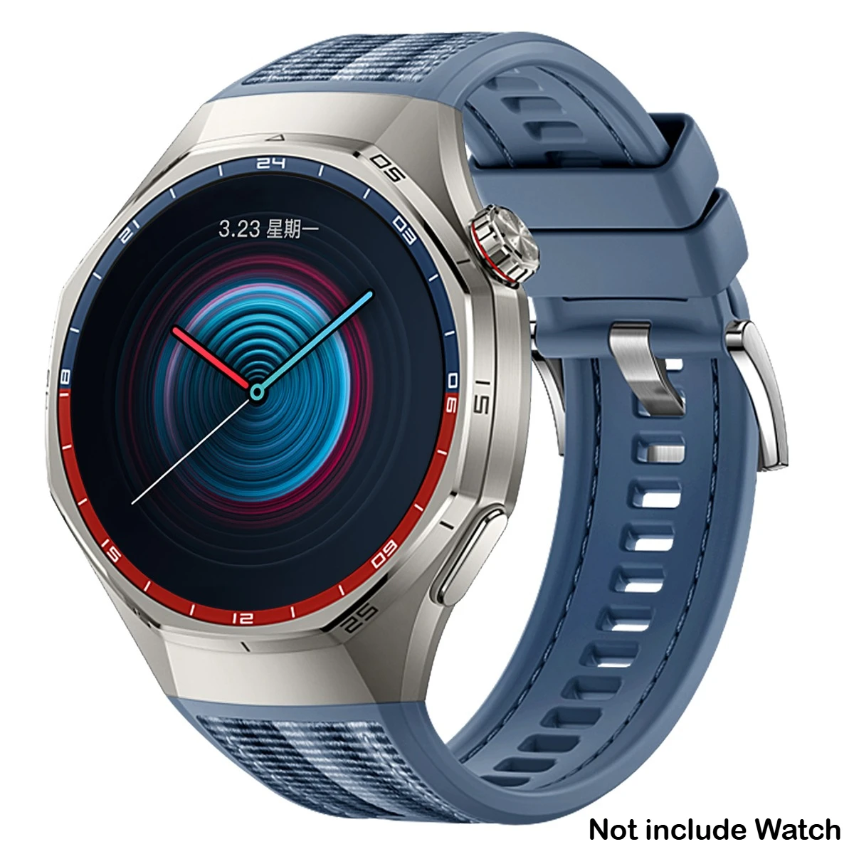 Premium Silicone & Woven Sport Strap Bracelet