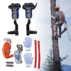Tree Climbing Tools Adjustable Portable Tree Climbing Gear Kit Climbing Gear with Harness and Leash 1