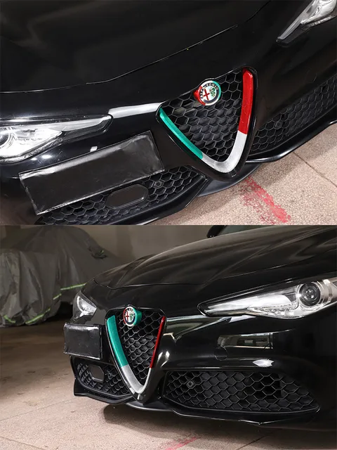 Rivestimento Cromato Per Telaio Cambio Auto - Per Alfa Romeo Giulia 2017, ABS, Adesivo, Antigraffio - Foto 5