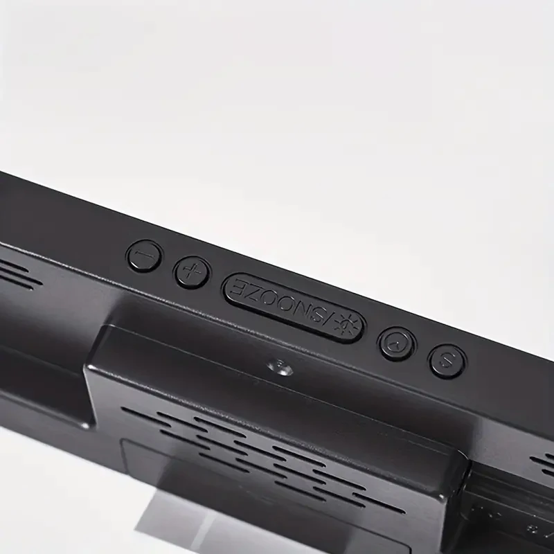 Description Picture 6 of itemCreative Number Clock Color Nightlight Table Clock Snooze Night Mode 12/24H Electronic LED Temperature Calendar Alarm Clocks