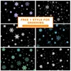 Snow projection light logo store company interior wall falling flow map atmosphere creative decorative lights 5