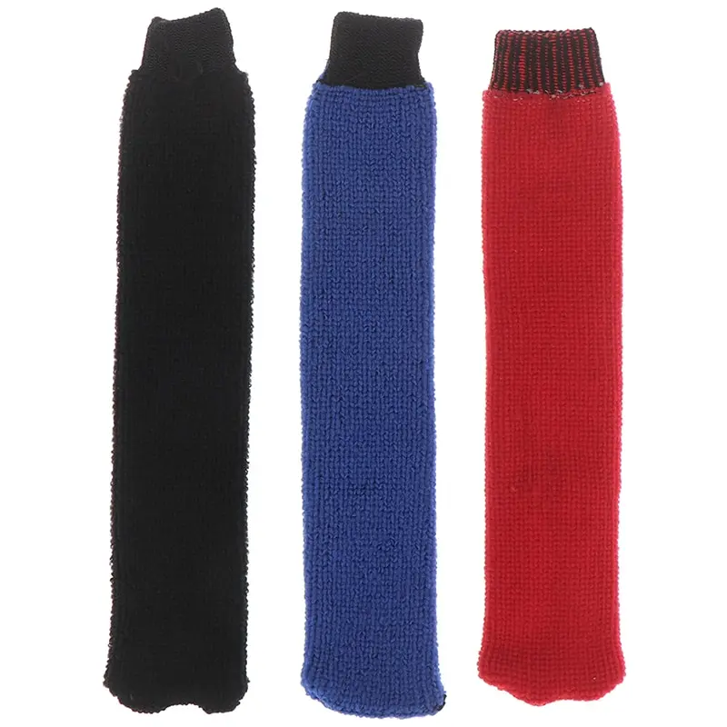 

1pc Cotton and Elastic Nonslip Towel Badminton Racket Over Grip Cover Black