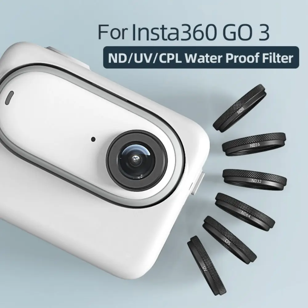 액션 스포츠 카메라 렌즈 필터, Insta360 Go 2 GO 3, ND8, ND16, ND32, UV CPL 필터, Instal 360 GO2 GO3 용 액세서리