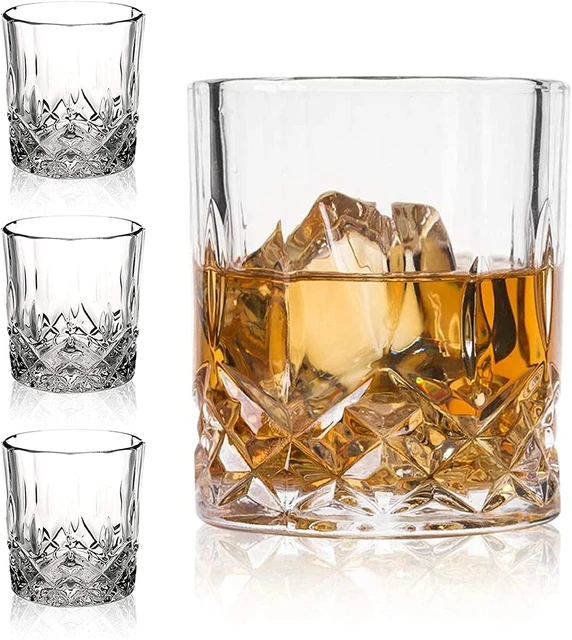 Verres à whisky Vintage, verre à Bourbon Unique, couche Ultra-claire,  Vintage, vin, Vodka, Cocktail, Bar en verre scotch - AliExpress