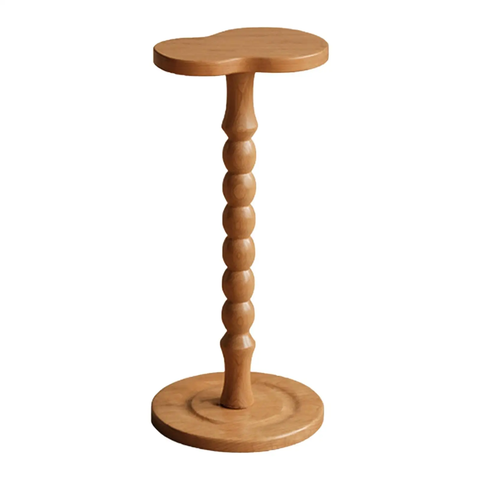 Wooden Side Table Drink Desk Side Desk Entryway Furniture Small End Table NightStand for Laundry Couch Yard Corners Farmhouse