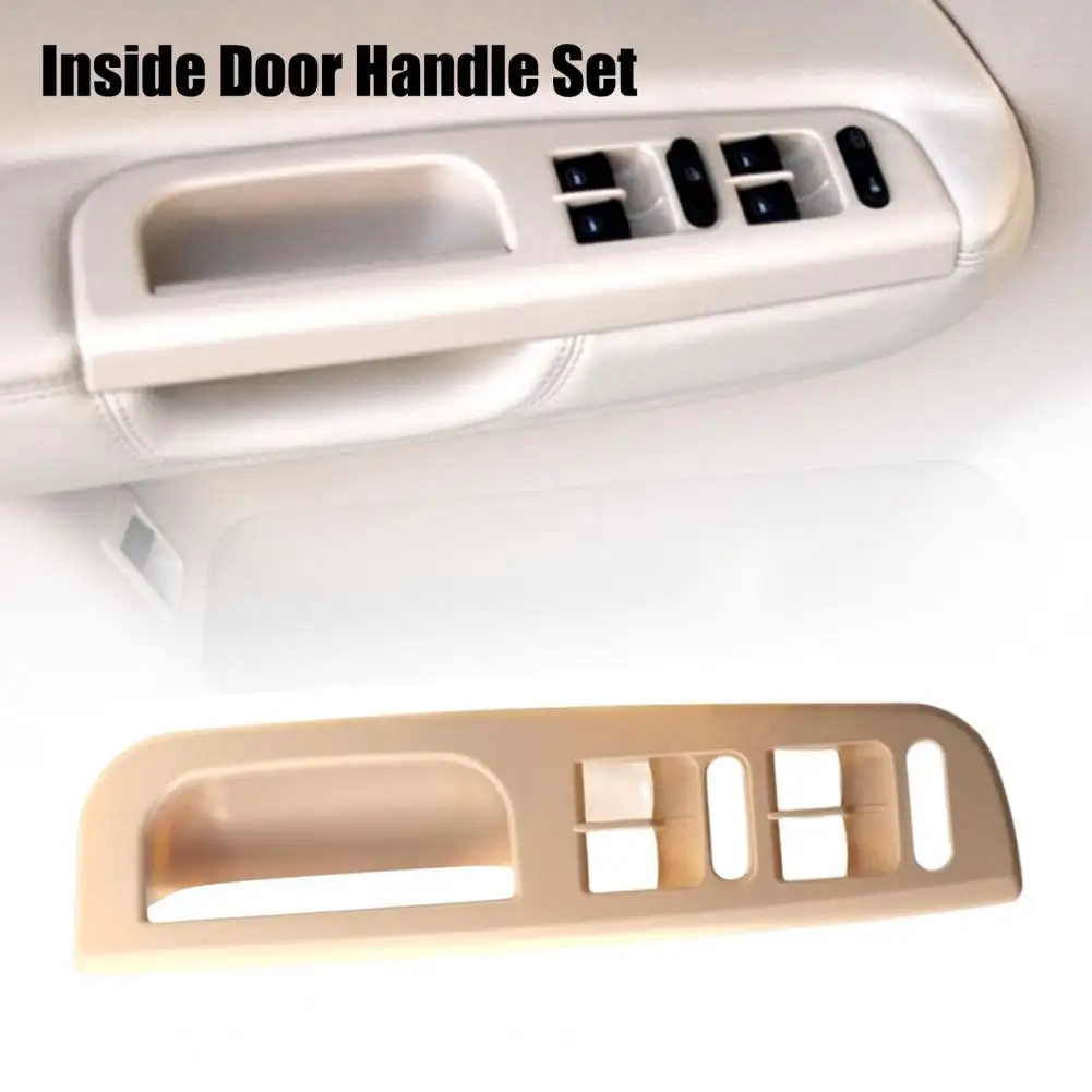 

5Pcs/Set Useful Door Pull Handle Delicate Hand Feeling Antioxidant Door Handle Left Front Door Armrest Pull Handle