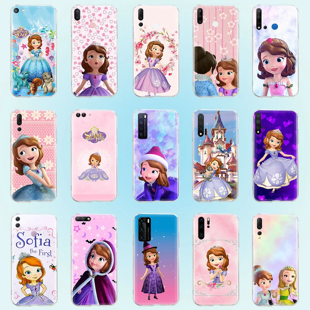 Sh-56 Custodia Sofia Per Realme Narzo 50A 50 50I Prime 10 9 Pro C30 C35 C55 Plus Oppo Find X5 C21Y C25S C25Y Cover Trasparente