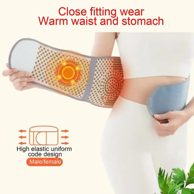 Önmelegítő Féreghordó Záró Öv Lélegző Derékpadja Az Izomfeszültség És A Dysmenorrhea Periódusos Enyhítéséhez - Image 5
