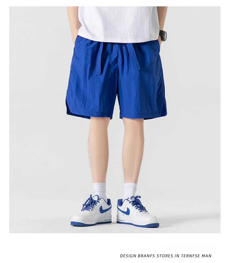 Quick-drying shorts casual loose beach sports pants basketball shorts men clothing