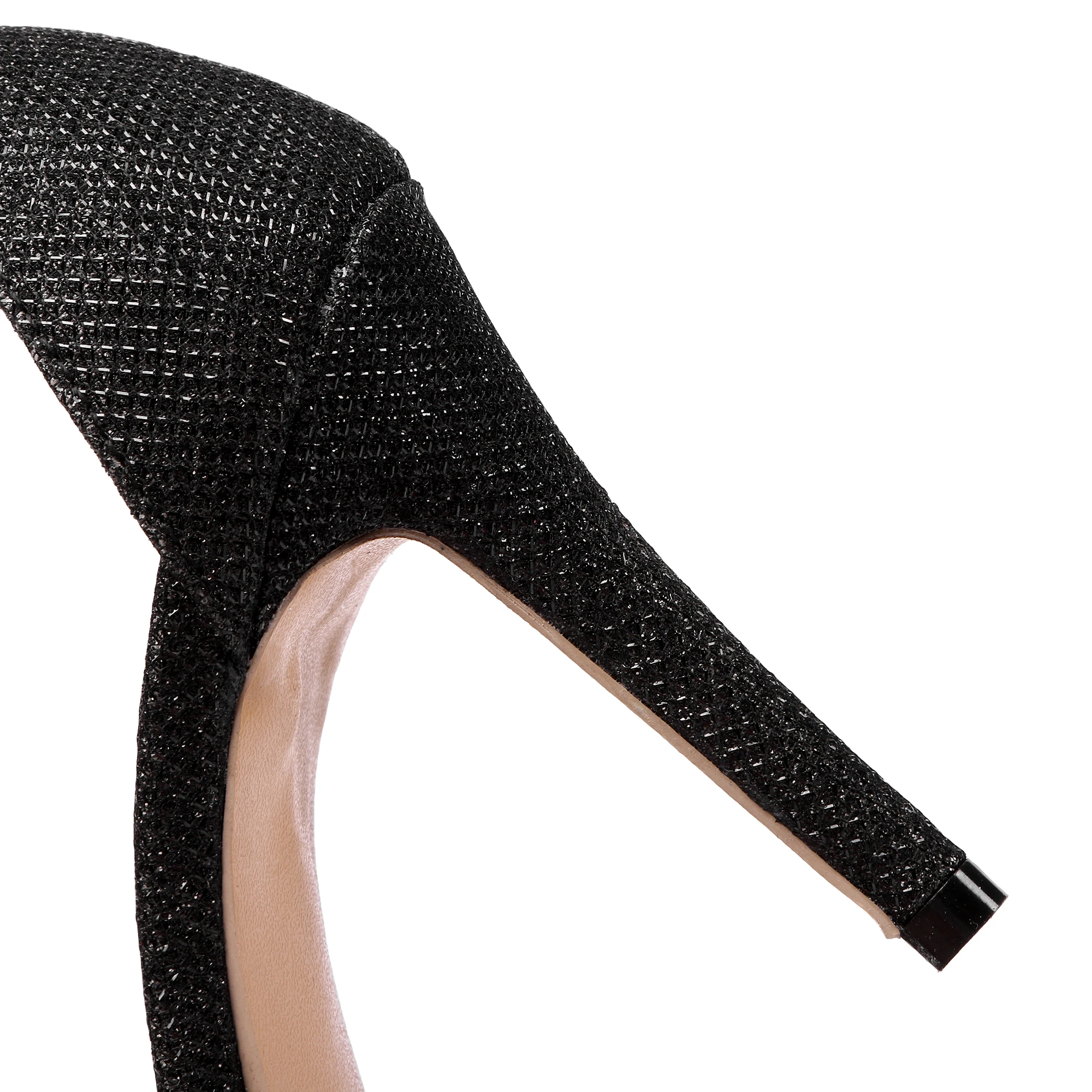 Glitzernde Strass-Sandalen mit einem Riemen und dünnem Absatz für Damen, neuer Sommerstil, offene Schnürschuhe mit Aussparungen, sexy Nachtclub-Partyschuhe, Übergrößen-Runway-Modell-Schuhe, vielseitige Brautjungfern- und Party-Schuhe, höhenvergrößernd ohne Ermüdung, eleganter Socialite-Stil, in mehreren Farben erhältlich, modische Internet-Celebrity-Outfits, feenhaft passend zu Kleidern, High-End-Feeling, glänzende Strass-Sandalen, spitze Zehensandalen, Römersandalen, trendig und cool, einzigartiger Bühnenstil, für Autoausstellungen, formelle Anlässe, schlichtes Design, glitzernde Pailletten – Detail 33