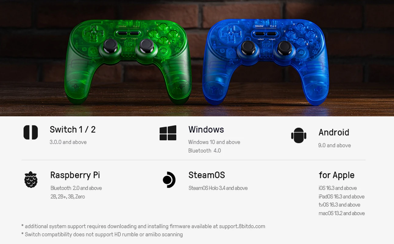 8bitdoアーケードコントローラー switch1、2とPC 保護ケース付き
