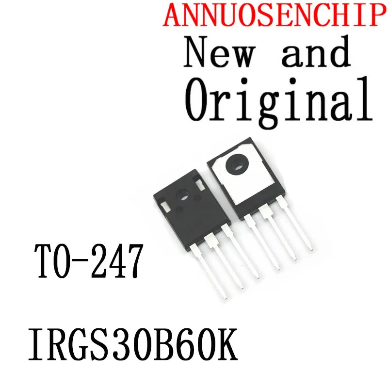 

5PCS New And Original TO-263 GS30B60K TO-247 IRGS30B60 600V 50A New Original IRGS30B60K