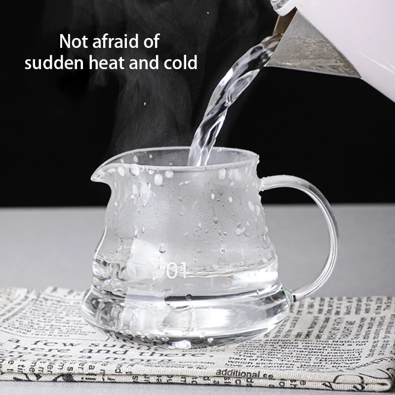 Coffee Pot 300/500/700ml coffee maker,coffee pot,coffee kettle Glass With Filter Drip Brewing Hot Brewer Cloud Shaped Kettle Coffee Brewer Utensils Clear Teapot