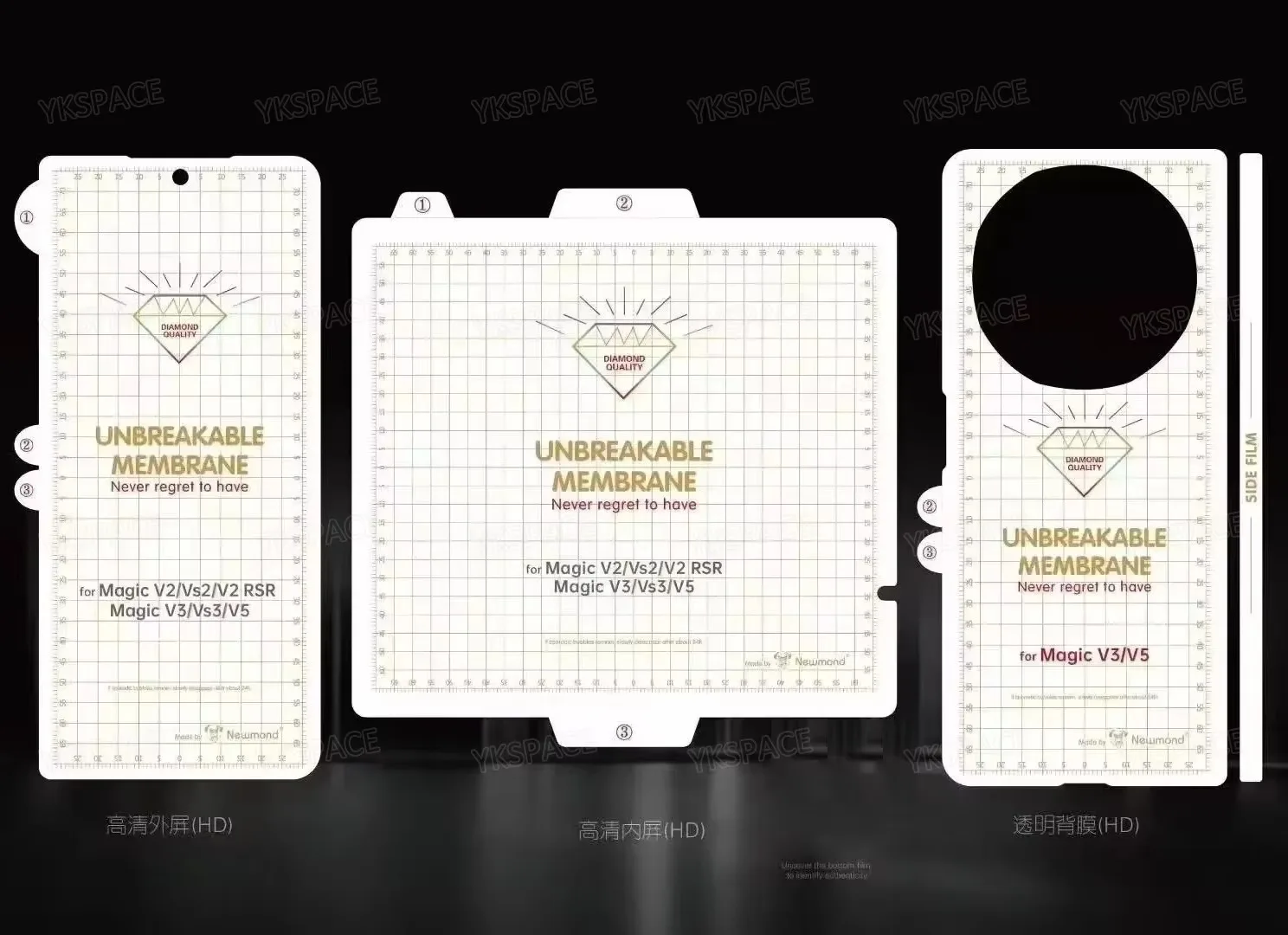 Innere vordere matte Hydrogel-Folie für Honor Magic V5 V6 V 5 6 HD Clear TPU Soft Screen Protector Anti-Fingerprint – Detail 13