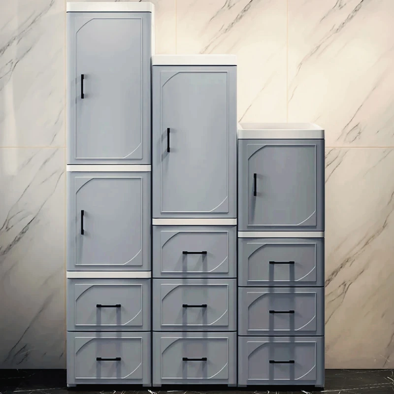 Bathroom Kitchen Crevice Storage Cabinet Organizer - Refrigerator Drawer Storage Rack for Maximizing Small Spaces
