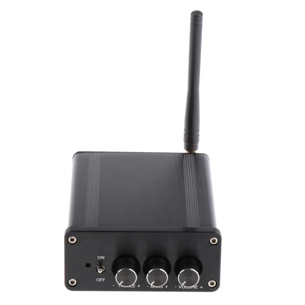 

2x100 Вт TPA3116 Dual Chip Bluetooth 5,0 HiFi Встроенный цифровой стереоусилитель Amp (черный)
