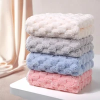 Hand Towel Lovely Cloud Pattern Super Absorbent Hand Towel with Cloud Lattice Pattern for Bathroom Decoration for Daily Use 1