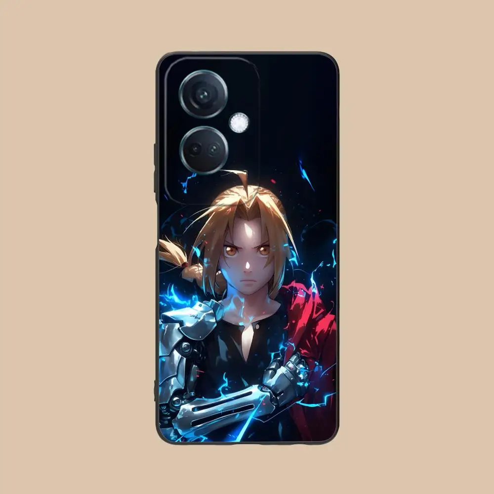 Fullmetal Edward Elric Vibrant Phone Case with Colorful Printing Design