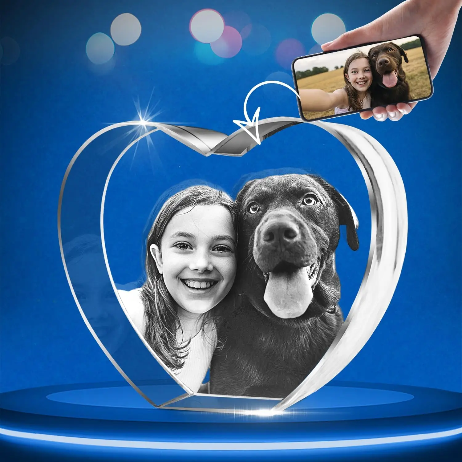 Personalized Customized 3D Crystal Picture Etched Engraved Anniversary personalized-customized-3d-crystal-picture-etched-engraved-anniversary