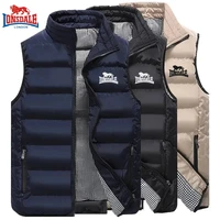 Men’s Embroidery Brand High Quality Warm Vest Vest, Autumn and Winter Luxury Fashion Brand, Sleeveless Outdoor Windproof Jacket