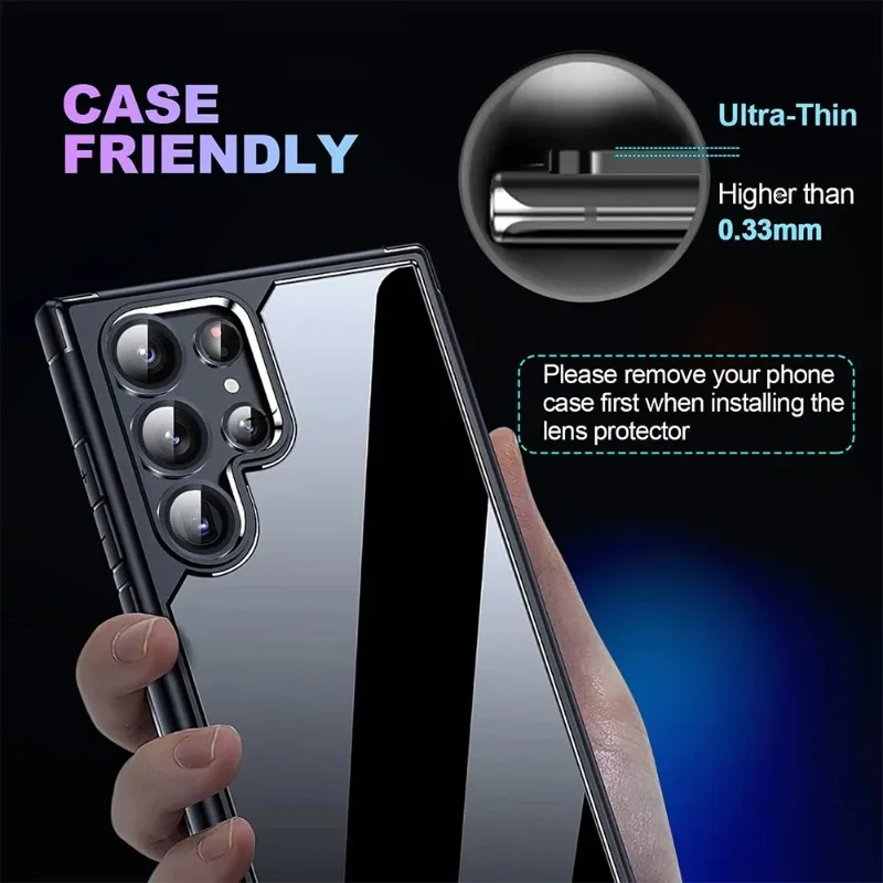 Premium Metal Lens Protector for Ultra Camera - Anti-Scratch Glass Cover
