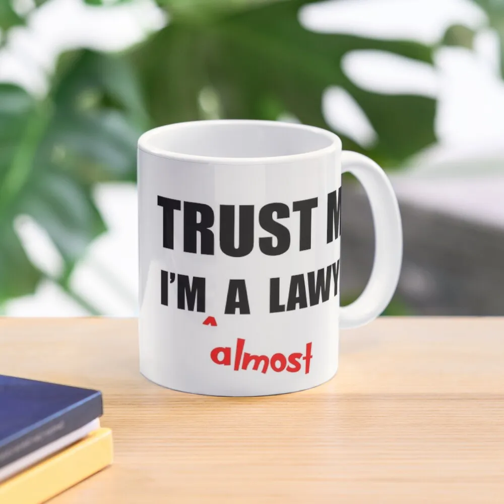 

Law Student Bar Exam Gifts - Trust Me I'm Almost a Lawyer Funny Gift Ideas for Law Students & Future Lawyers for Grad Coffee Mug
