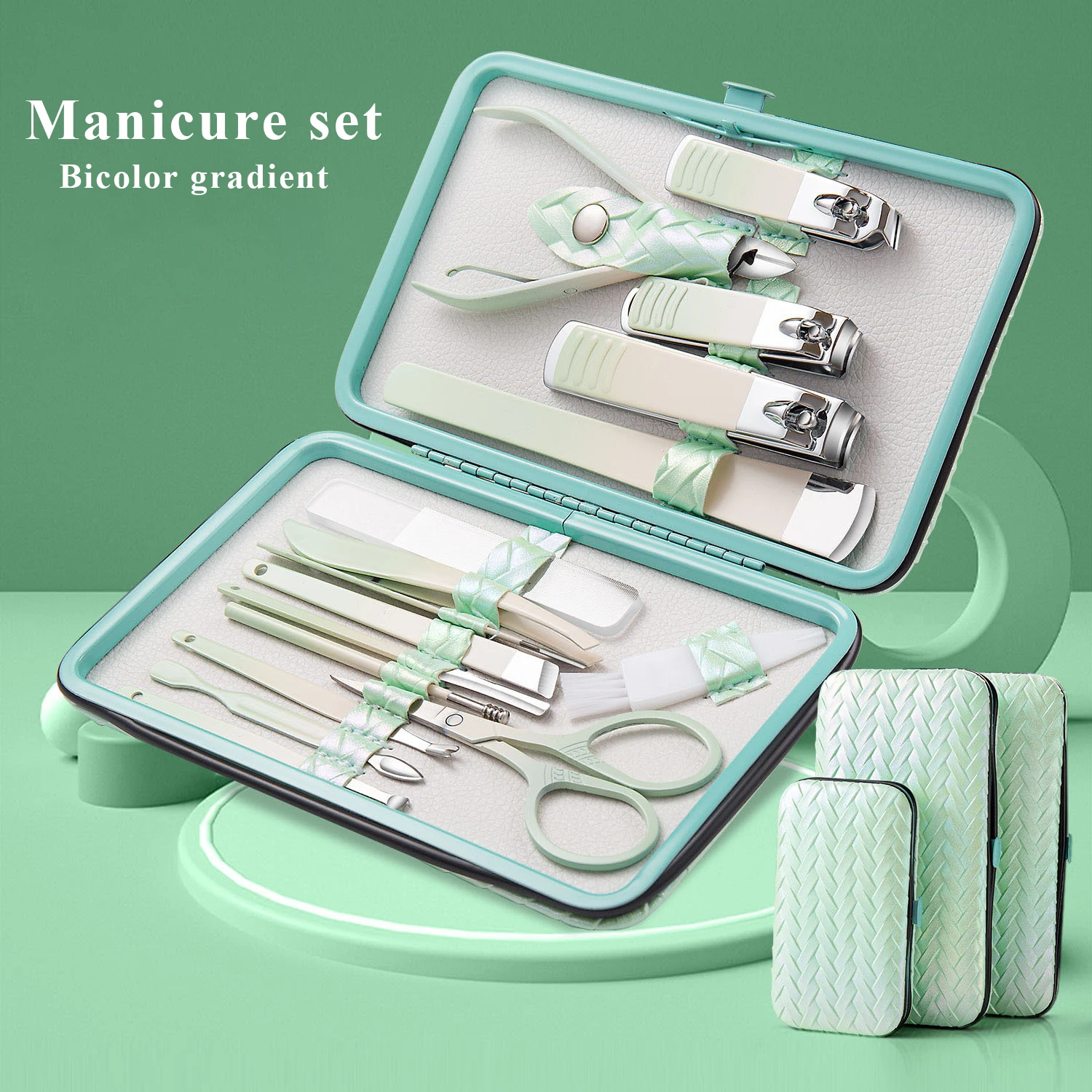 

woven Spring Manicure Set Nail Clipper 7/10/13/16 Nail Clipper Pedicure Nail Clipper Tool