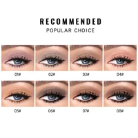 QIBEST Matte Liquid Eyeshadow Cream Smooth Eye Makeup Long Lasting Waterproof Eye Shdaow Stick Blush Dual Purpose Contour Shadow 2