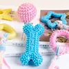 Pet Dog Chew Toys Rubber Bone Toy Aggressive Chewers Dog Toothbrush Doggy Puppy Dental Care For Dog Pet Accessories 2