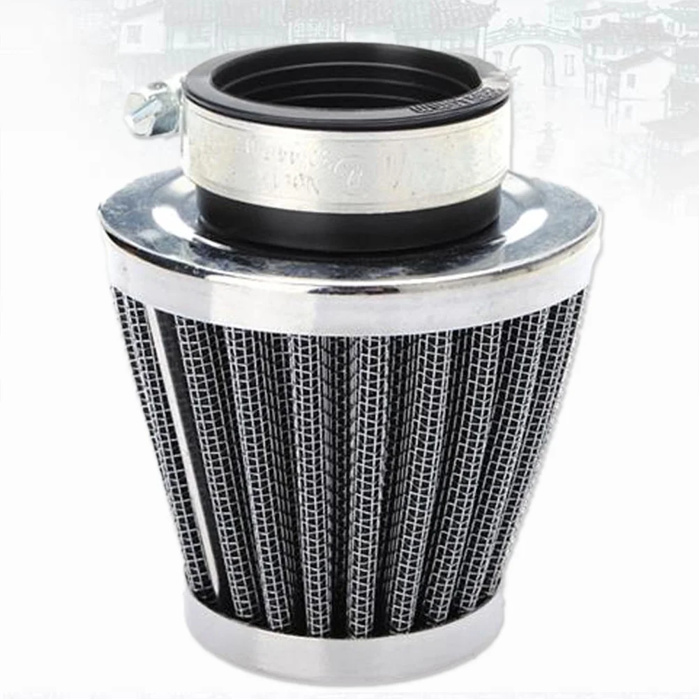 

Motorcycle Air Filter Air Intake Filter Pod Cleaner Air Cleaner Kit Intake Filter Motorcycle (35mm)