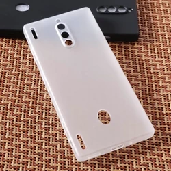 Shockproof Soft TPU Silicone Case - Enhanced Protection Back Cover - ZTE nubia RedMagic 8 Pro (Clear White)