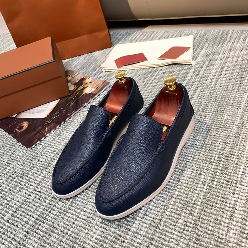 

Spring and Autumn Women's Casual Shoes Men's Genuine Leather Shoes 2023 Summer Fashion Leisure Luxury Brand Designer Leather Wom